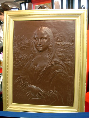 Вышивка Мона Лиза (12 фото)