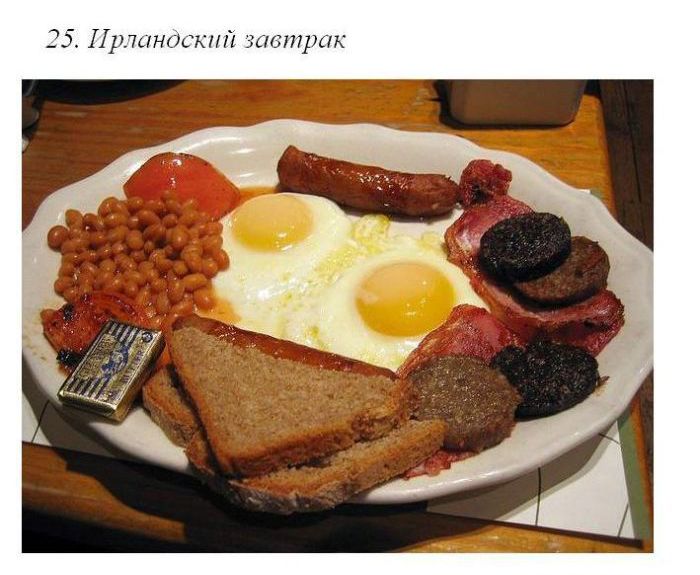 Завтраки разных народов (50 фото)