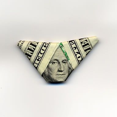 Оригами из денег (40 фото)